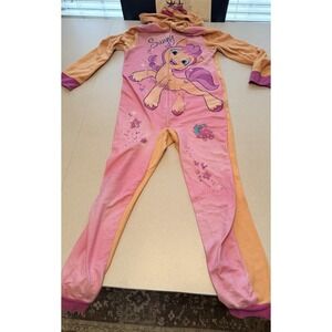 My Little Pony "Sunny" Pajama One Piece Full Zip Girls Size 10